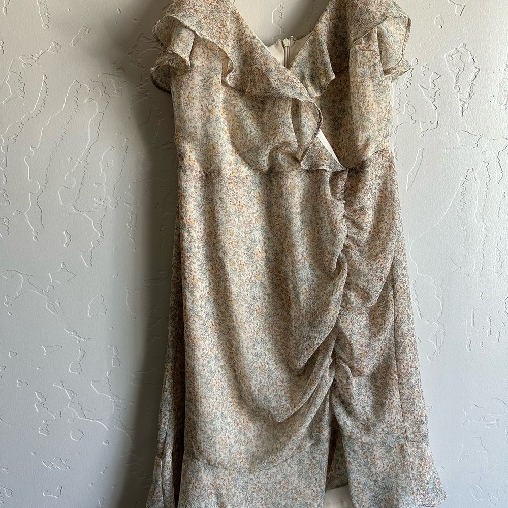Lush Floral Mini Dress